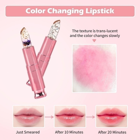 MAGIC Jelly Flower Balm/Jelly Lipstick That Changes Color - Picture 4 of 6